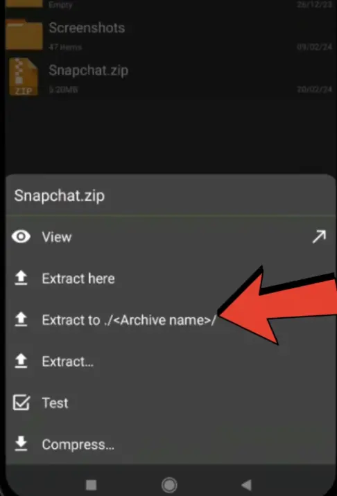 How to Extract CarX Street OBB Folder using ZArchiver