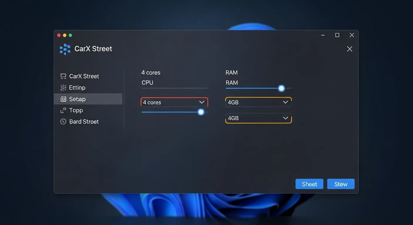 Best Emulator Settings for CarX Street PC No Lag