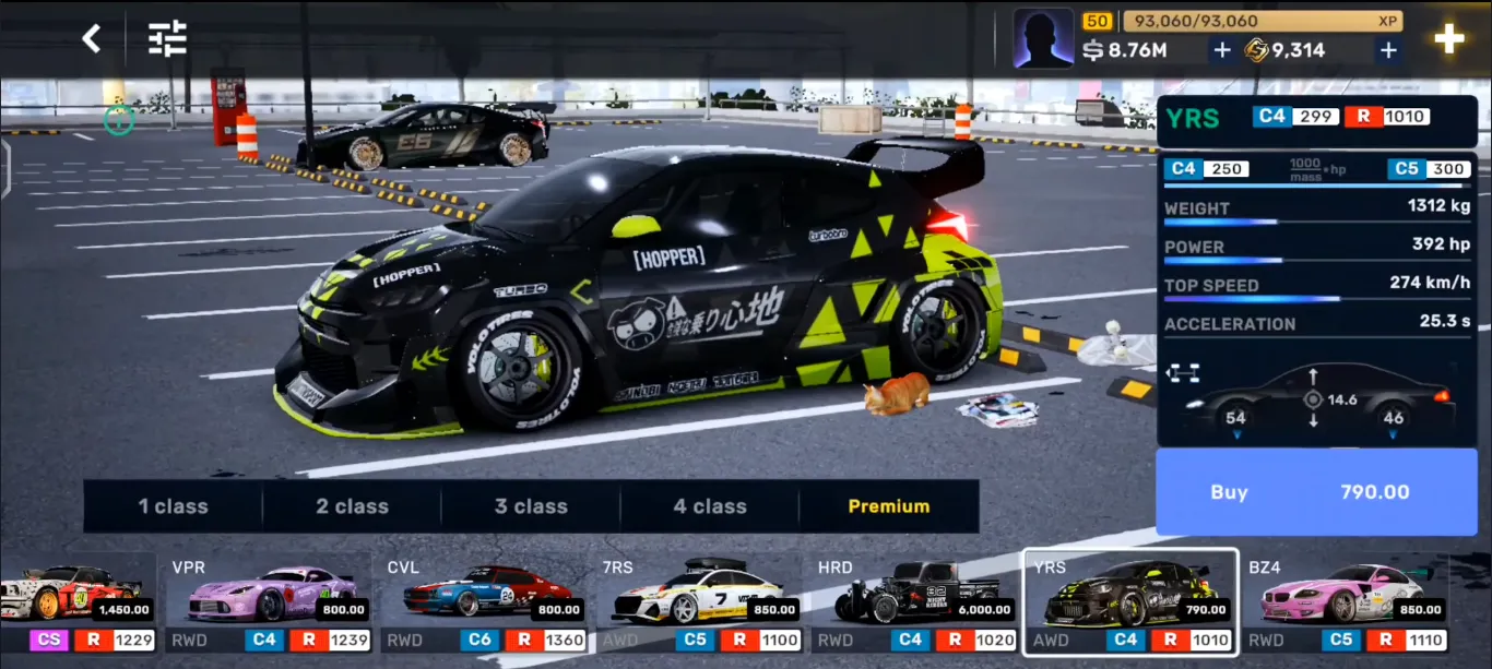 CarX Street All Hypercars Unlocked Mod Garage Showcase