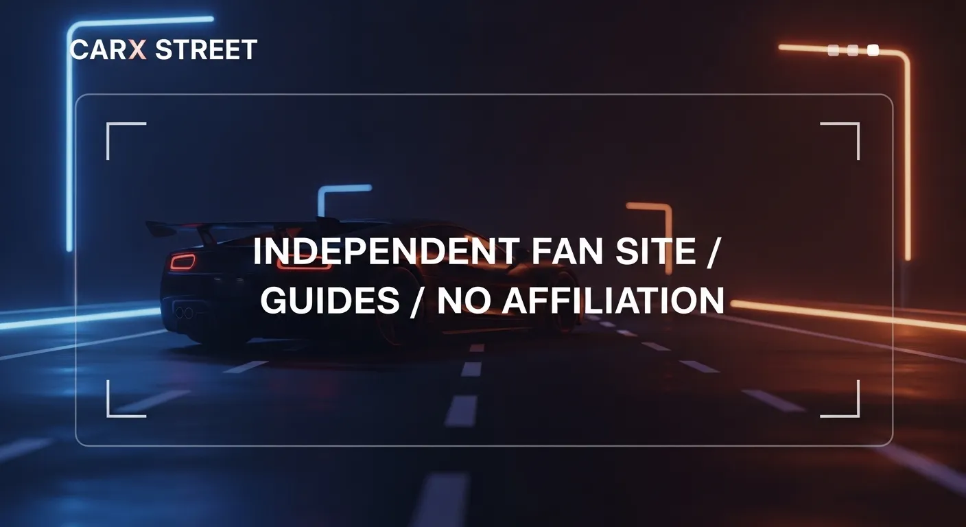 About CarX Street Mod APK editorial approach and independence