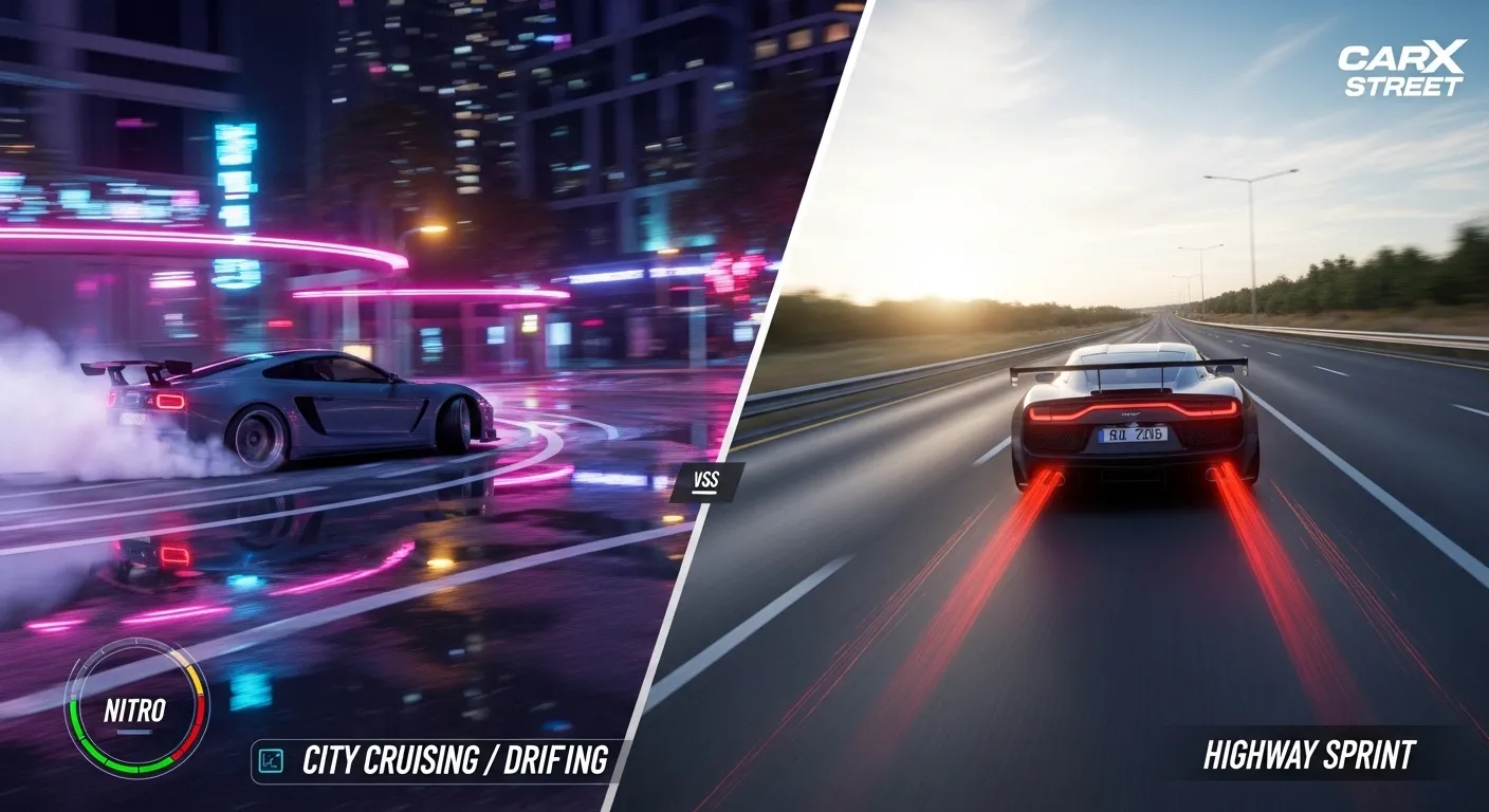 CarX Street vs CarX Highway Racing comparison 2026